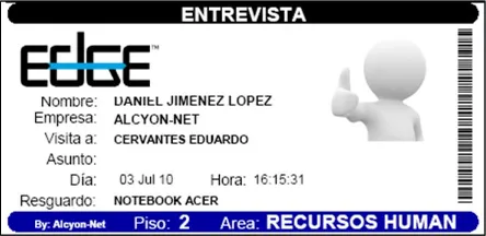 Gafetes inteligentes emitidos por Guest+